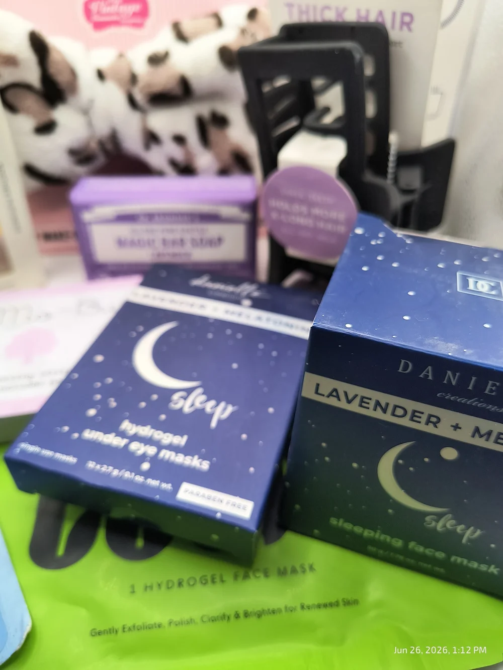 Personal Care Bundle Relax Skincare Face Care Under Eye Mask Hair Soap Wax New